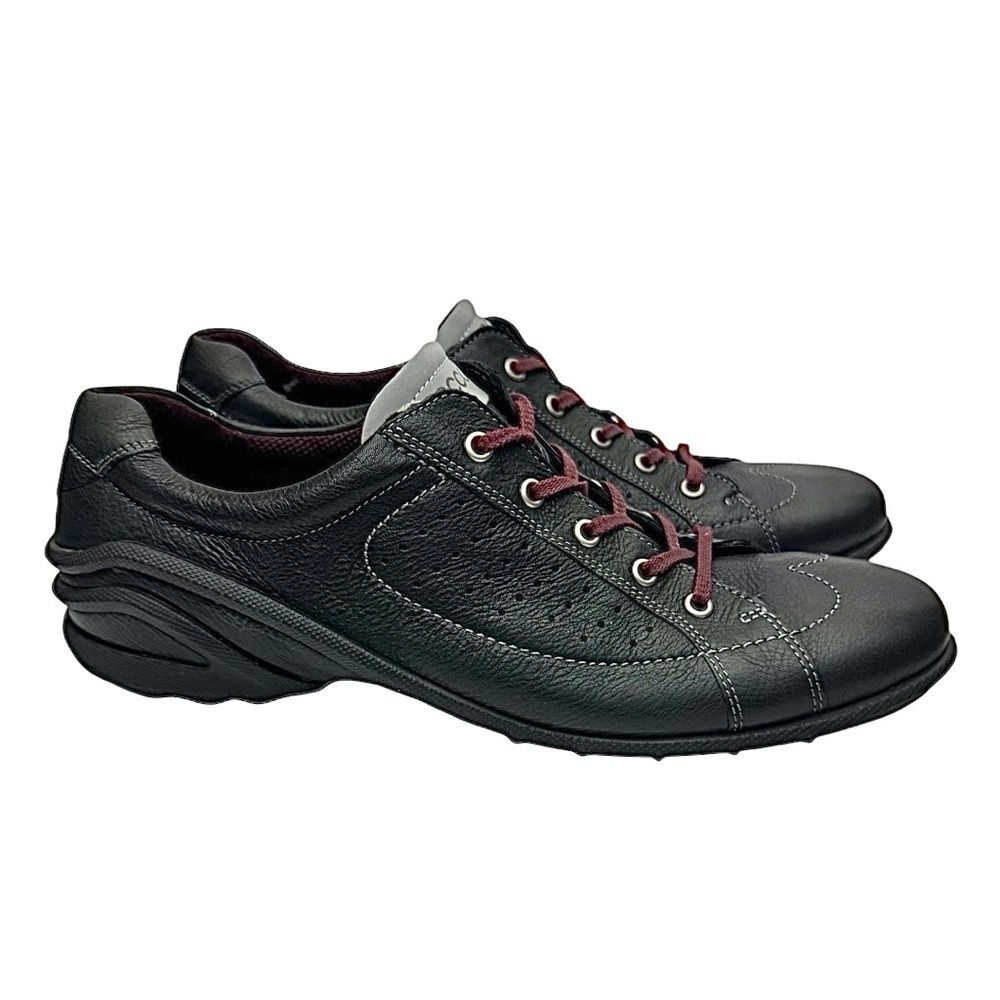 ECCO Black Comfort Sneakers Women’s Size 11 Walking Casual Shoes - Picture 5 of 8